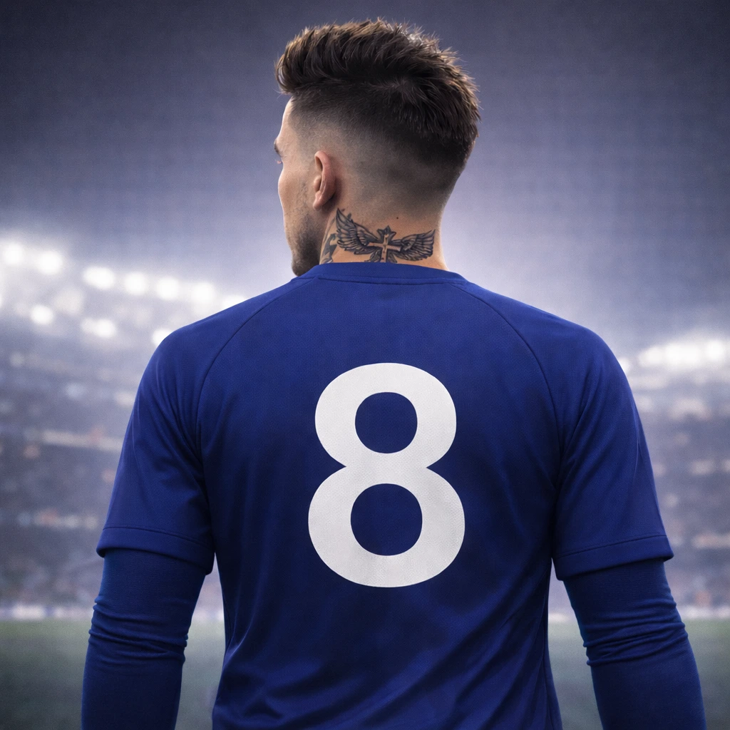 Enzo Fernández — stylized avatar