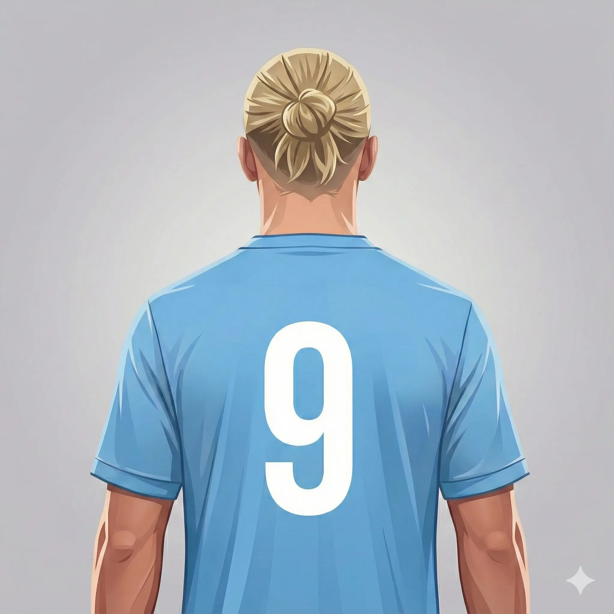 Erling Haaland — stylized avatar