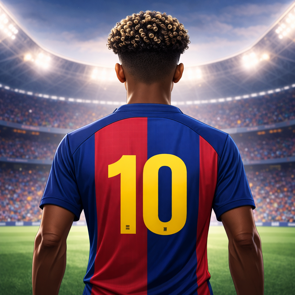 Lamine Yamal — stylized avatar