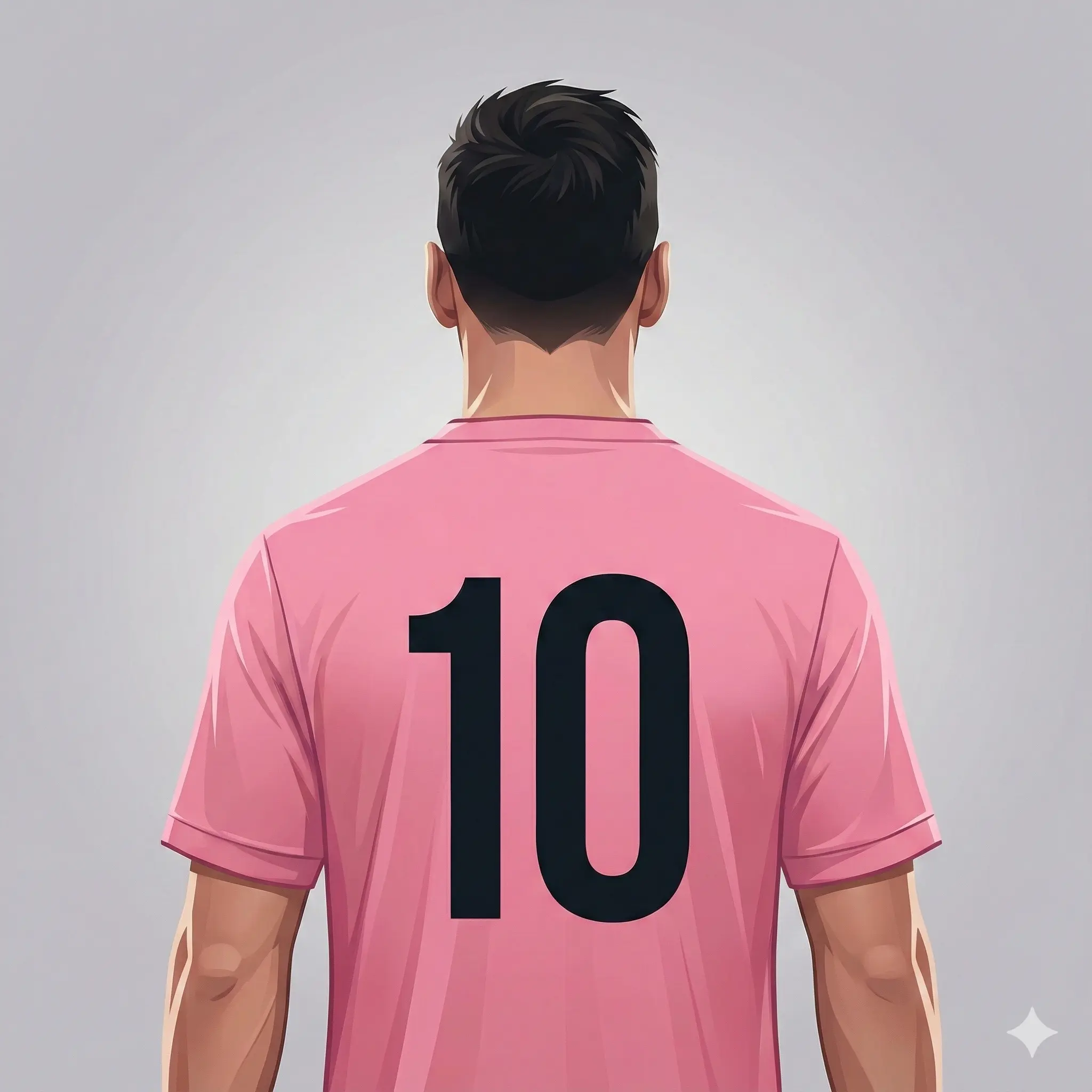 Lionel Messi — stylized avatar